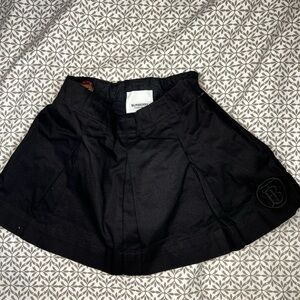 Burberry Black Mini Skirt